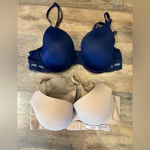 Victorias Secret bras. Both 34 C